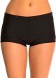 Womens Swim Boyshorts Bikini Bottom Boardshorts Mini Short Beachwear