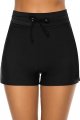Ladies Swim Shorts High Waist Swimsuit Bottoms Swimsuit Lined