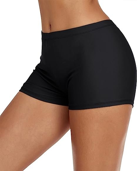 Ladies Swim Shorts Stretch Beach Shorts