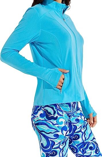 UPF 50+ Women's Malawi Swim Jacket - Sun Protective